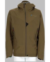 Klättermusen - Hooded Waterproof Shell Jacket - Lyst