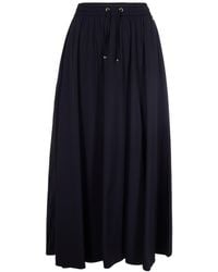 Herno - Ultralight Stretch Nylon Midi Skirt - Lyst