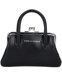 Comme des Garçons - Mini Frame Kiss-Lock Top Handle Bag - Lyst