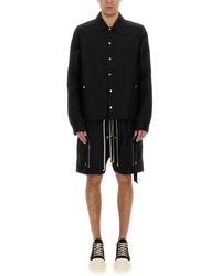 Rick Owens - Buttoned Jacket With Design - Lyst