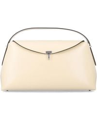 TOTEME - T-Lock Leather Top Handle Bag - Lyst