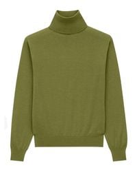 Saint Laurent - Cashmere, Wool And Silk Turtleneck Pullover - Lyst