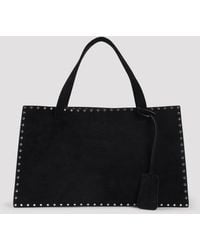 Phoebe Philo - Mini Studded Suede Basket Handbag - Lyst