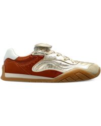 Fendi - Elegant Sneaker With Rubber Logo - Lyst