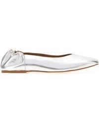 A.P.C. - Solid Juliet Ballet Flats - Lyst