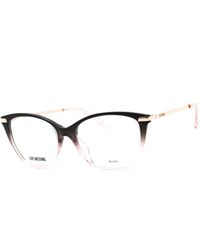 Love Moschino - Sleek Rectangular Eyeglasses - Lyst