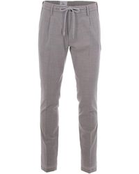 Eleventy - Tailored Wool Blend Trousers For - Lyst