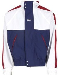 Rhude - Colorblock Hooded Track Jacket - Lyst