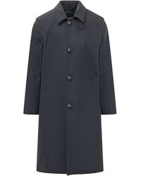 Schneiders - Long Hubertus Overcoat With Buttons - Lyst