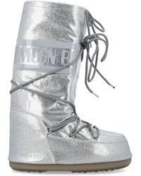 Moon Boot - Icon Glitter Snow Boots - Lyst