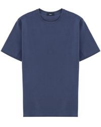 Herno - Cotton T-Shirt - Lyst