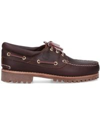 Timberland - Authentic 3-Eye Lug Handsewn Boat Shoe For - Lyst