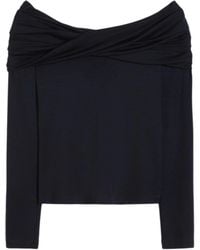 Max Mara - Figure-Hugging Mini Dress With Long Glove-Style Sleeves - Lyst