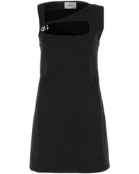 Coperni - Stretch Jersey Fitted Dress Recycled Material - Lyst