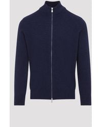 Brunello Cucinelli - Full Zip Cardigan - Lyst