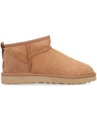 UGG - Classic Ultra Mini Ankle Boots - Lyst