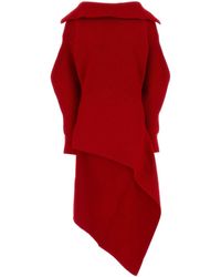 Givenchy - Stretch Wool Blend Sweater Dress - Lyst