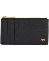 Ferragamo - Card Holder Gancini - Lyst