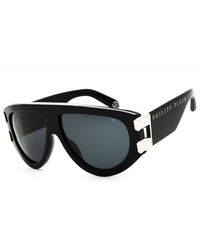 Philipp Plein - Spp127M Acetate Oval Sunglasses - Lyst