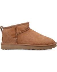 UGG - Classic Ultra Mini Suede Boots For - Lyst
