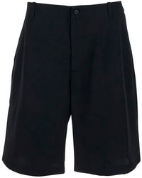 Jacquemus - 'Le Short Camargue' Bermuda Pants With Wide Leg And Belt Loops - Lyst