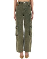 Moschino - Wide Fit Cargo Jeans - Lyst