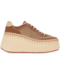 Chloé - Chloé Nama 02I Sneakers For - Lyst