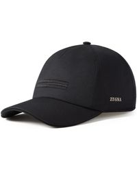 ZEGNA - Microfiber Motorin Baseball Cap - Lyst