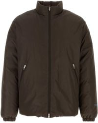 Jil Sander - Chocolate Polyester Down Jacket - Lyst