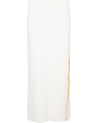 Jil Sander - Elegant Viscose Skirt - Lyst