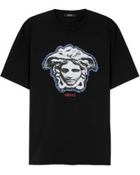 Versace - T-Shirt With Print - Lyst