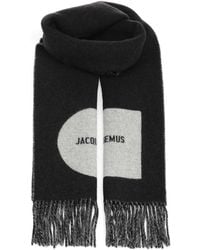 Jacquemus - Virgin Wool Logo Scarf - Lyst