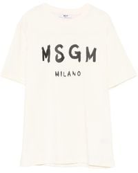 MSGM - Mini Short Sleeve T-Shirt For Boys - Lyst