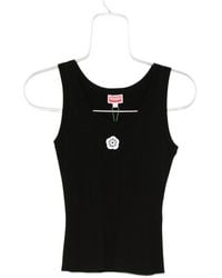 KENZO - Embroidered Floral T-Shirt - Lyst