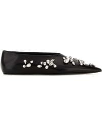Jil Sander - Leather Ballerinas - Lyst
