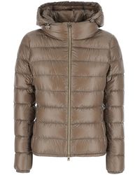 Herno - Hooded Short Puffer Jacket Giada Polyamide - Lyst