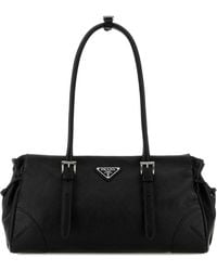 Prada - Leather Medium Bonnie Shoulder Bag - Lyst