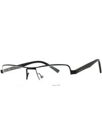 Police - Metal Rectangular Eyeglasses - Lyst
