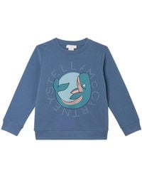 Stella McCartney - Sweatshirt With "Whale" Logo - Lyst