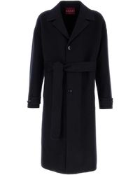 Gucci - Midnight Wool Blend Coat - Lyst