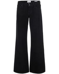 FRAME - Jeans The Slim High-Waist Zip-Closure With Regenerated Cotton - Lyst