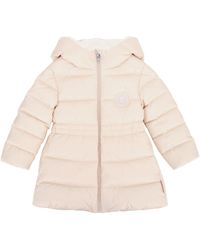 Moncler - Kids Long Parka Jacket With Hood - Lyst