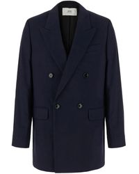 Ami Paris - Doublebreasted Jacket - Lyst