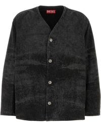 DIESEL - Back Denim Jacket - Lyst