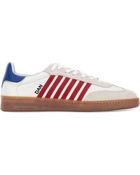 DSquared² - Dsquared Leather Boxer Sneakers - Lyst