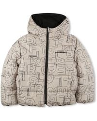 KARL LAGERFELD - Reversible Down Jacket - Lyst