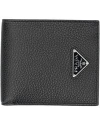 Prada - Leather Wallet - Lyst