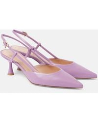 Gianvito Rossi - Ascent Slingback Pumps 55Mm - Lyst