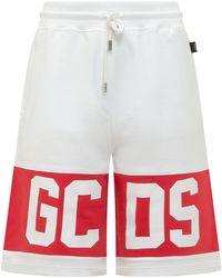Gcds - Bermuda Shorts With Logo - Lyst
