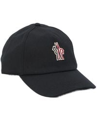 Moncler - Cotton Baseball Cap - Lyst